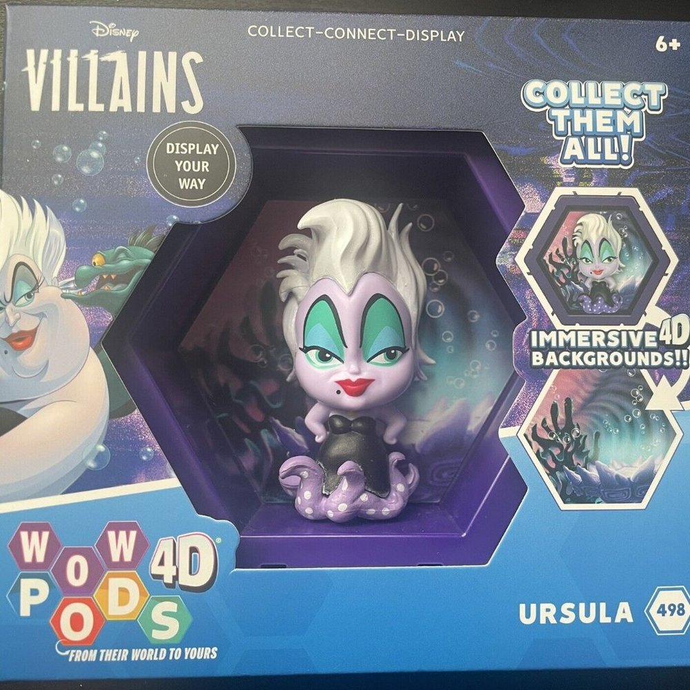 Disney Villain URSULA - WOW! Pods 4D #498 BRAND NEW